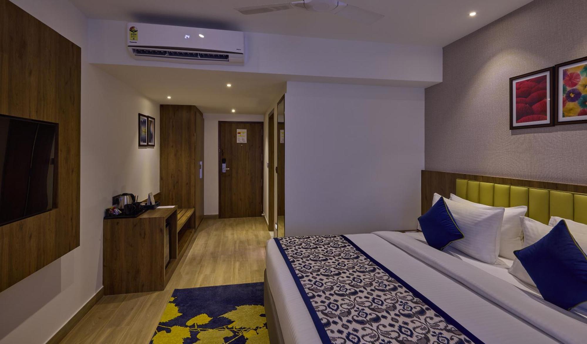 Grand Continent Hebbal A Sarovar Portico Affiliate Hotel Bangalore Exteriör bild