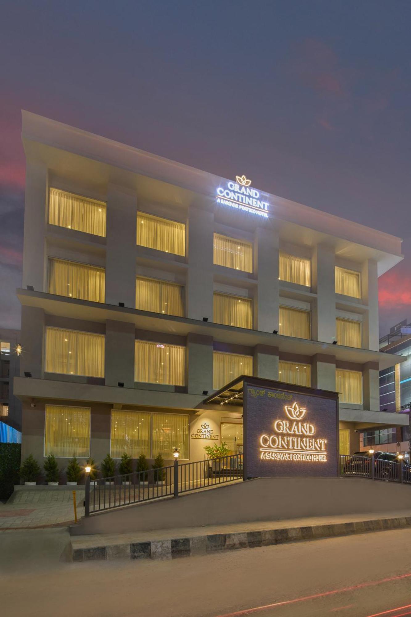 Grand Continent Hebbal A Sarovar Portico Affiliate Hotel Bangalore Exteriör bild